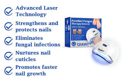 ✨ Last Day Discount: 62% OFF 🌸 QIAWI™ PureNail Fungus Laser Device-🗽Made and Shipped from USA👏