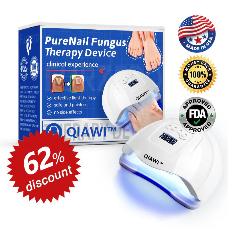 ✨ Last Day Discount: 62% OFF 🌸 QIAWI™ PureNail Fungus Laser Device-🗽Made and Shipped from USA👏